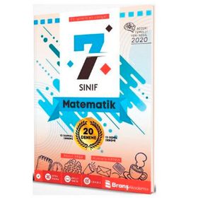 Branş Akademi Yayınları 7. Sınıf Matematik Beceri Temelli 20 Deneme