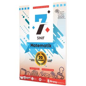 Branş Akademi Yayınları 7. Sınıf Matematik Beceri Temelli 20 Deneme