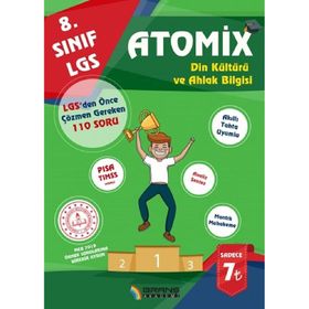 Branş Akademi Yayınları 8. Sınıf LGS Din Kültürü Ve Ahlak Bilgisi Atomix