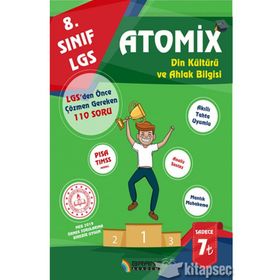 Branş Akademi Yayınları 8. Sınıf LGS Din Kültürü Ve Ahlak Bilgisi Atomix