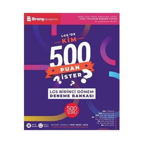 Branş Akademi Yayınları 8. Sınıf LGS'de İlk Dönem Kim 500 Puan İster Deneme Bankası