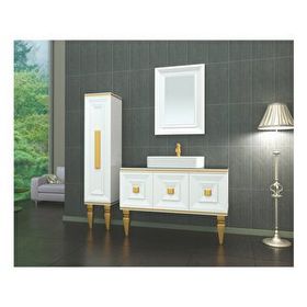 Brat Agave 120 cm Boy Dolaplı Banyo Dolabı