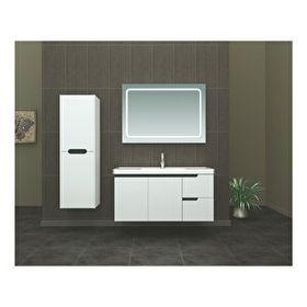 Brat Arnika 100 cm Boy Dolaplı Banyo Dolabı