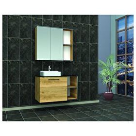 Brat Erguvan 80 Banyo Dolabı
