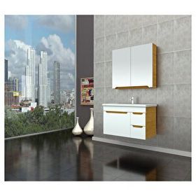 Brat Firuze 80 Banyo Dolabı