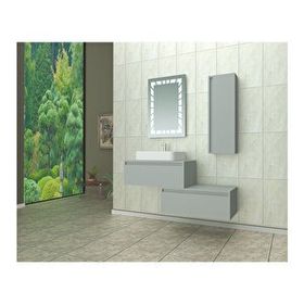 Brat Funda 105 cm Boy Dolaplı Banyo Dolabı