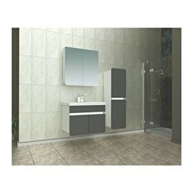 Brat Gül Banyo 65 CM Boy Dolaplı Banyo Dolabı