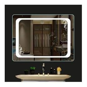 Brat K47080 70x80 cm Led Işıklı On-Off Düğmeli Flotal Ayna