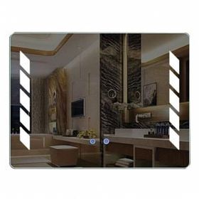 Brat K97080 70x80 cm Led Işıklı On-Off Düğmeli Flotal Ayna
