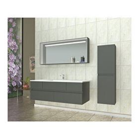 Brat Ladin 120 cm Boy Dolaplı Banyo Dolabı