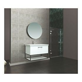 Brat Lavanta 80 CM Banyo Dolabı