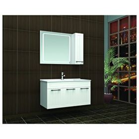Brat Leylak 100 Banyo Dolabı