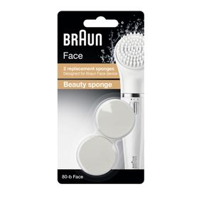 Braun 4210201120940 SE80-B Face Yedek Fırça Başlığı 2'li Yüz Temizleme Cihazı