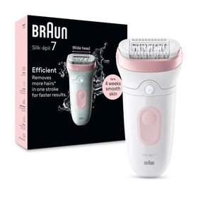 Braun 7 7-000 Silk-Epil Beyaz Epilatör