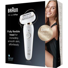 Braun 9001 Silkepil 9 Flex Kablosuz, Islak&kuru Epilatör + Seyahat Çantası