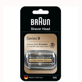 BRAUN 92s Braun 9 Serisi Tıraş Makinesi Yedek Başlığı 92S (Gümüş) Tıraş Makinesi Aksesuarları