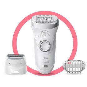 Braun 9705 SensoSmart Kablosuz Islak&Kuru 3 Ek Parçalı 2'si 1 Arada Epilatör