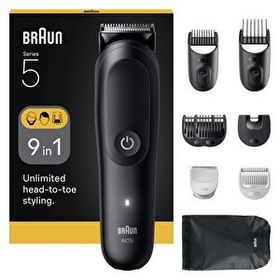 Braun AIO5540 Series 5 Saç Sakak Vücut 9'u 1 Arada Tıraş Kiti