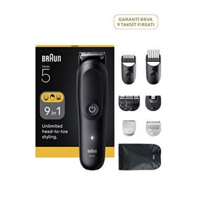 Braun AIO5540 Series 5 Saç Sakak Vücut 9'u 1 Arada Tıraş Kiti