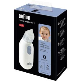Braun BNA 100 Beyaz Dijital Yedek Uçlu Burun Aspiratörü
