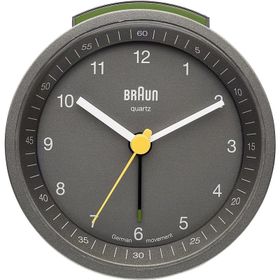 Braun BNC007GYGY Alarmlı Gri Masa Saati