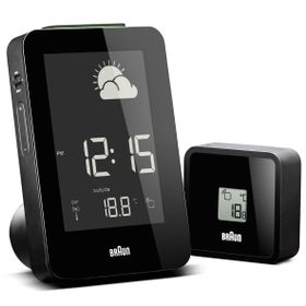 Braun BNC013 Siyah Hava İstasyonlu Masa Saati