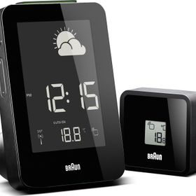 Braun BNC013 Siyah Hava İstasyonlu Masa Saati