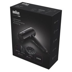 Braun BRHD215E HD 2.15 Siyah Difüzörlü Saç Kurutma Makinesi