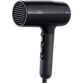 Braun BRHD225E Iontec 2200W Siyah 2 Başlıklı Difüzörlü Saç Kurutma Makinesi
