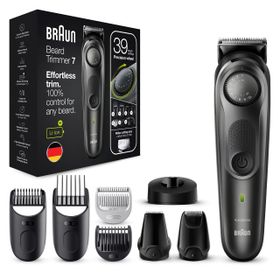 Braun BT-7350 7 Aparatlı Siyah Gri Metalik Tıraş Makinesi