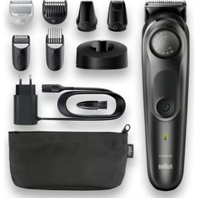 Braun BT-7350 7 Aparatlı Siyah Gri Metalik Tıraş Makinesi