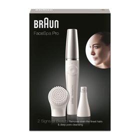 Braun FaceSpa Pro 910 2'si 1 Arada Yüz Epilatörü Seti