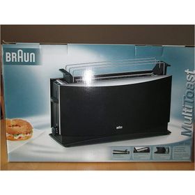 Braun HT550 1080 W 2 Dilim Hazneli Ekmek Kızartma Makinesi Siyah