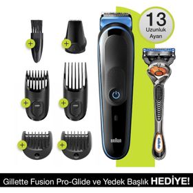 Braun MGK5245 Erkek Bakım Kiti 7in1 + Gillette