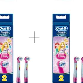 Braun Oral-B Stages Prenses Çocuk 2 Adet Diş Fırçası Yedek Başlığı