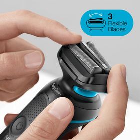 Braun Series 5 50-M1200S Siyah Turkuaz Tıraş Makinesi