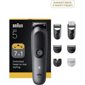 Braun Series 5 AIO5520 7'si 1 Arada Erkek Bakım Seti