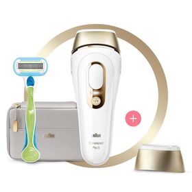 Braun Silk Expert Pro 5 PL5054 400.000 Atımlı 1 Başlıklı Yeni Nesil IPL Lazer Epilasyon + Tasarım Çanta