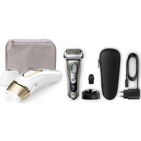 Braun Silk Expert Pro 5 PL5124 Yeni Nesil IPL Cihazı + Braun Series 9 9325S Islak Kuru Tıraş Makinesi