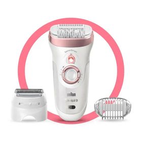 Braun Silk-épil 9 9730 SensoSmart Beyaz 2'si 1 Arada Epilatör