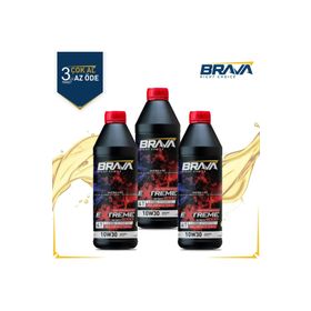 Brava Extreme 9000 4T 10W30 3x1 lt Motor Yağı