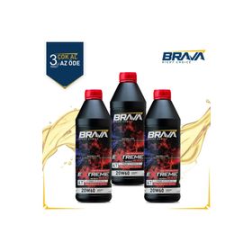 Brava Extreme 9000 4T 20W60 3x1 lt Motor Yağı