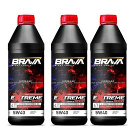 Brava Extreme 9000 4T 5W40 3x1 lt Motor Yağı