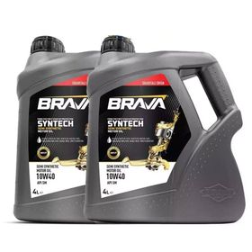 Brava Syntech 10W40 2x4 lt Yarı Sentetik Motor Yağı