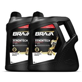 Brava Syntech Yarı Sentetik 10W50 2x4 lt Motor Yağı