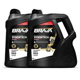 Brava Xenontech Full Sentetik 5W40 2x4 lt Motor Yağı