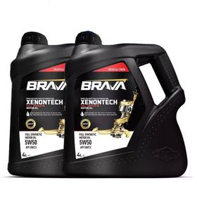 Brava Xenontech Full Sentetik 5W50 2x4 lt Motor Yağı