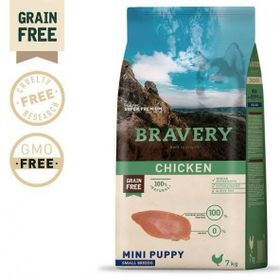 Bravery 7 kg Tahılsız Tavuk Etli Küçük Irk Yavru Köpek Maması