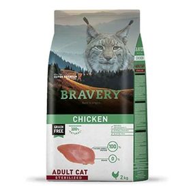 Bravery Adul Sterilised Tavuklu Kısırılaştırılmış Yetişkin 7 kg Kedi Maması