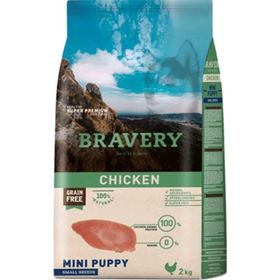 Bravery Küçük Irk Tavuklu Yavru 2 kg Köpek Maması